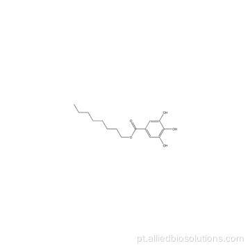 Extratos de galna galhada octyl